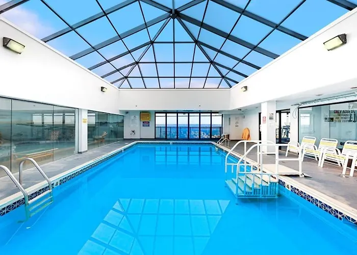 Adorable Beachfront With Balcony Incredible Views Pools & Game Ocean City